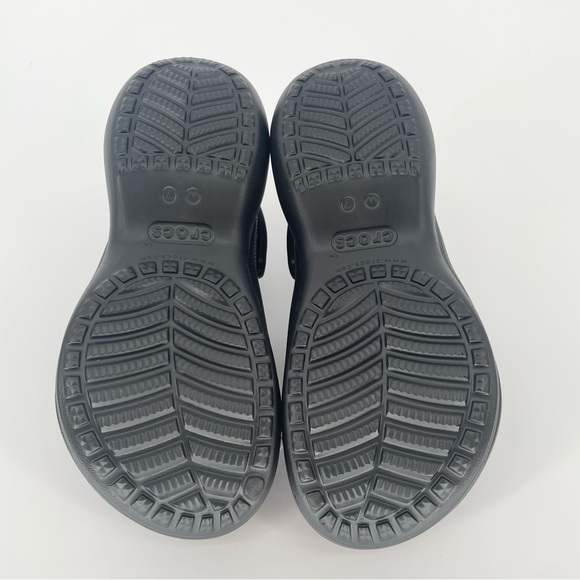 NWT Crocs Classic Bae Clog in Black Women’s Size 7 - Picture 7 of 11